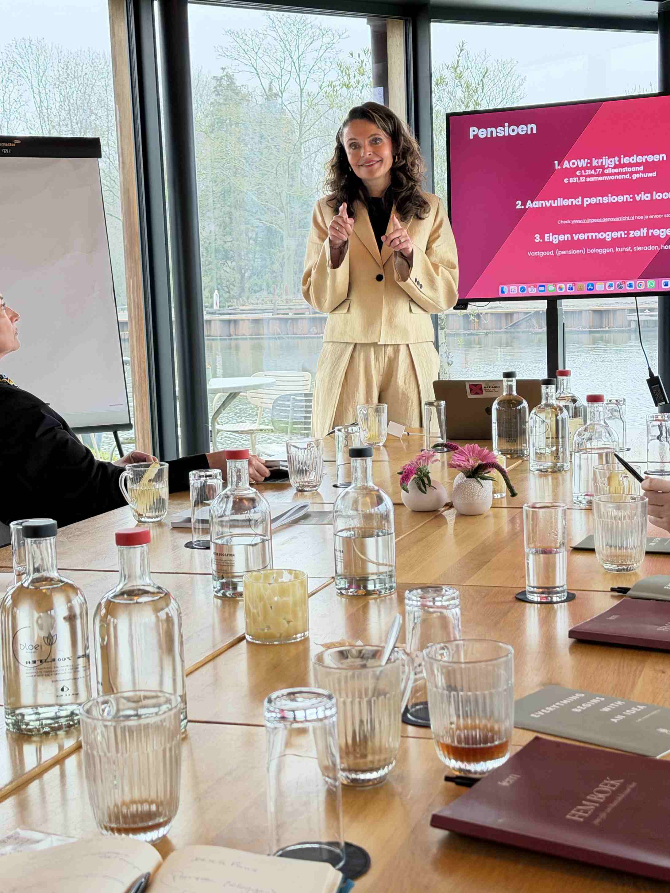FEM expert giving a masterclass on financial insight